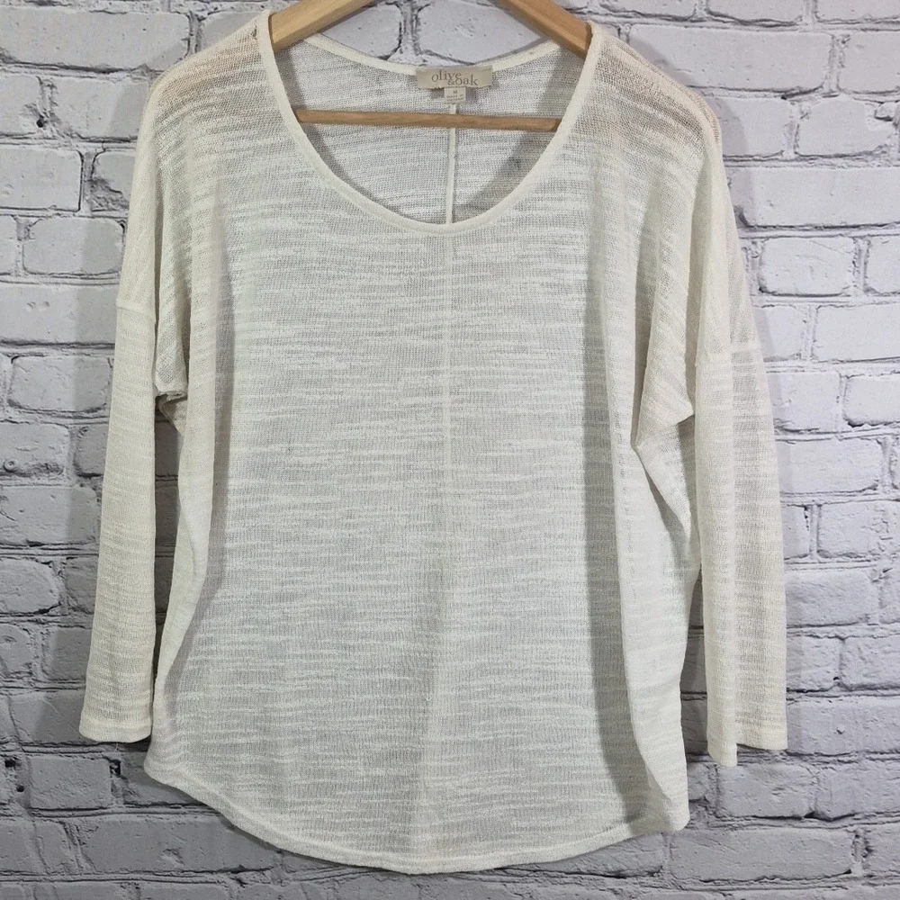 Womens‎ Office Wear Lot Of 4 Sweaters Tops Size M Black White Stripes